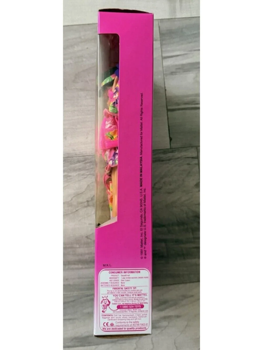 Mattel box new